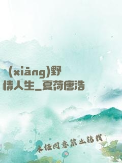 鄉(xiāng)野亂情人生
