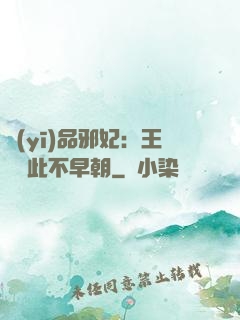 醫(yī)品邪妃：王爺從此不早朝