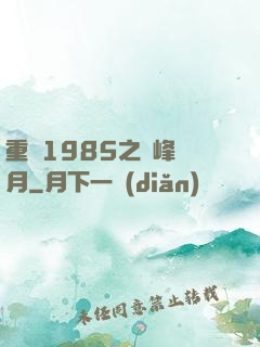 重啟1985之巔峰歲月