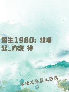 重生1980:梟雄崛起