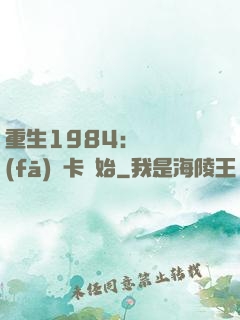 重生1984：從開發(fā)漢卡開始