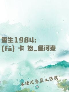 重生1984：從開發(fā)漢卡開始