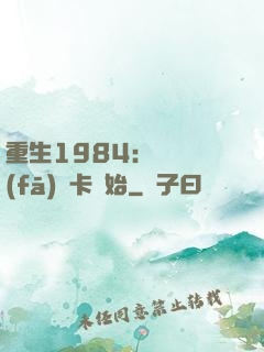 重生1984：從開發(fā)漢卡開始