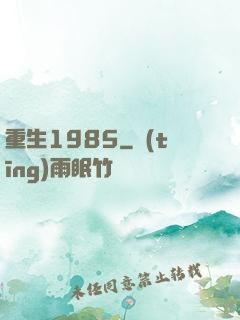 重生1985