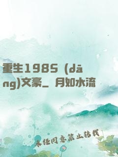 重生1985當(dāng)文豪