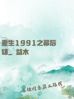 重生1991之幕后梟雄