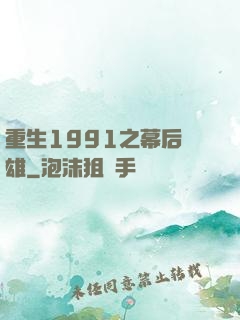 重生1991之幕后梟雄