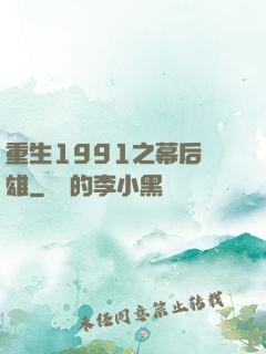 重生1991之幕后梟雄
