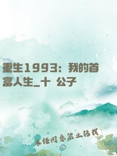 重生1993：我的首富人生
