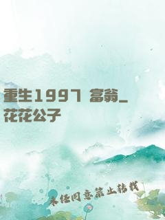 重生1997當富翁