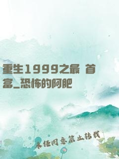 重生1999之最強首富