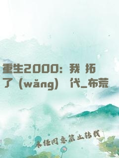 重生2000：我開拓了網(wǎng)絡時代