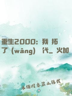 重生2000：我開拓了網(wǎng)絡時代