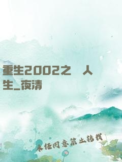 重生2002之瀟灑人生