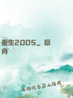 重生2005
