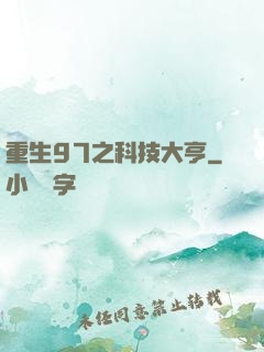 重生97之科技大亨