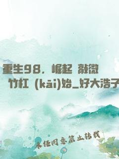 重生98，崛起從敲微軟竹杠開(kāi)始