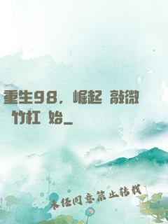 重生98，崛起從敲微軟竹杠開始