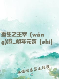 重生之主宰網(wǎng)游