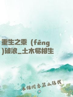 重生之乘風(fēng)破浪