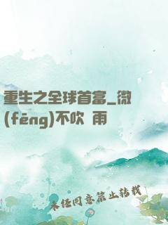 重生之全球首富
