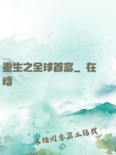 重生之全球首富