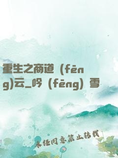 重生之商道風(fēng)云