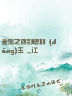 重生之回到唐朝當(dāng)王爺