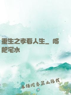 重生之孝看人生