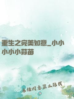 重生之完美如意