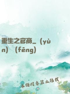 重生之官商