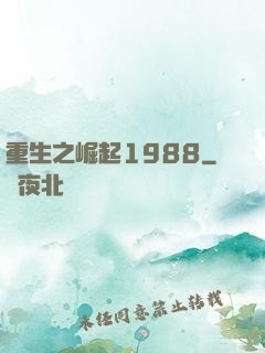 重生之崛起1988