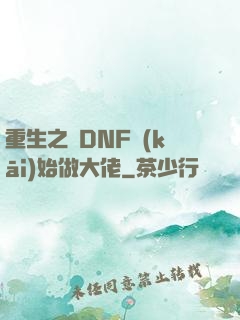 重生之從DNF開(kāi)始做大佬