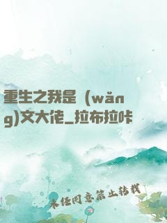 重生之我是網(wǎng)文大佬