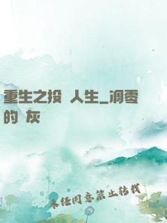 重生之投資人生