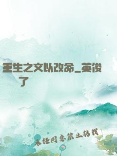 重生之文以改命