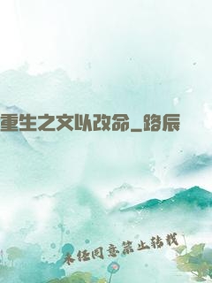 重生之文以改命