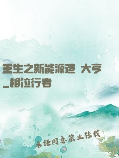重生之新能源造車大亨