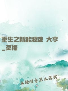 重生之新能源造車大亨