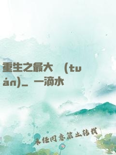 重生之最大財團(tuán)