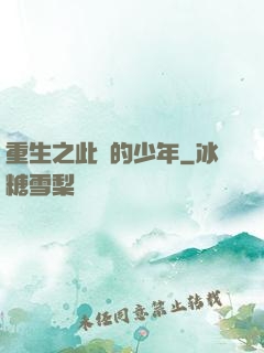 重生之此間的少年