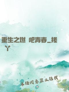 重生之燃燒吧青春