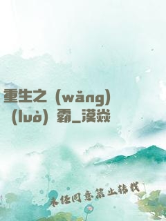 重生之網(wǎng)絡(luò)爭霸