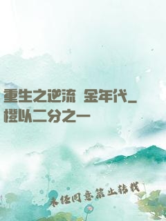 重生之逆流黃金年代
