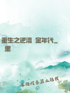 重生之逆流黃金年代