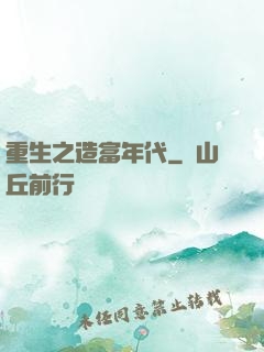 重生之造富年代