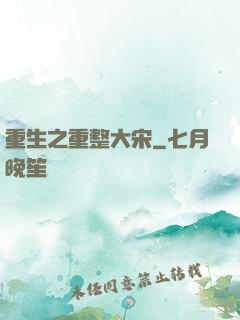 重生之重整大宋