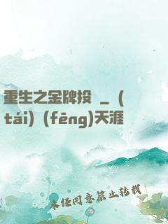 重生之金牌投資