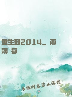 重生到2014