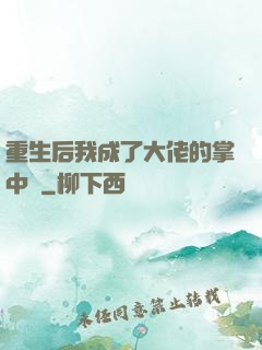 重生后我成了大佬的掌中寶